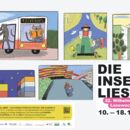 Comiczeichnungen von Tieren die Lesen