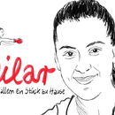 Eine Art Kohlezeichnung vom Gesichtsportrait der Boxerin Dilar Kisikyol. Links neben ihrem Gesicht steht in roter Schreibschrift "Dilar" geschrieben. Darüber eine kleine Zeichnung von Dilar beim Boxen.