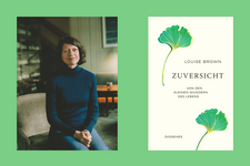 Poträt Louise Brown und Cover