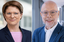 Portraits von Astrid Corall und Stefan Niemann