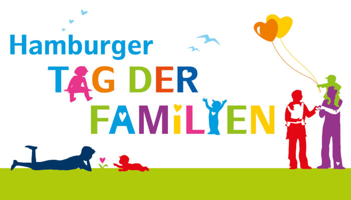 bunter Schriftzug Hamburger Tag der Familien