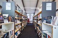 Medien in der bücherhalle Kirchdorf