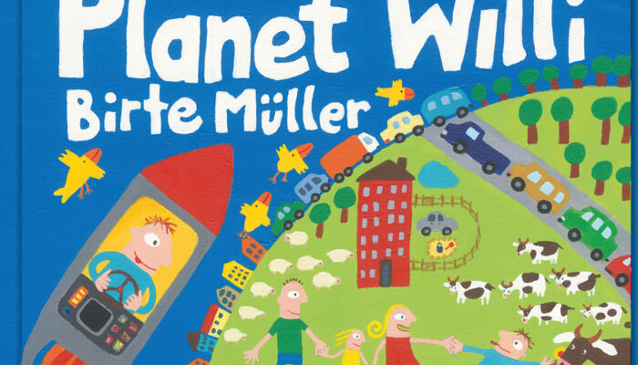 Abbildung des gezeichneten Covers des Buches Planet Willi
