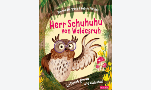 Buchcover "Herr Schuhuhu von Waldesruh"