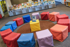 Lesesituation in der Kinderbibliothek