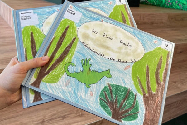 Von Kindern gestaltetes Bilderbuch