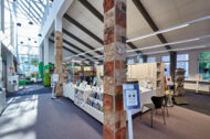 Innenansicht Bücherhalle Kirchdorf