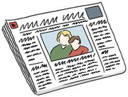 Grafik: Zeitung