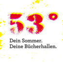 Logo des Sommerferienprogramms 53° der Bücherhallen Hamburg