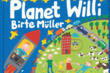 Abbildung des gezeichneten Covers des Buches Planet Willi