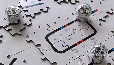 Bild mit Ozobot's
