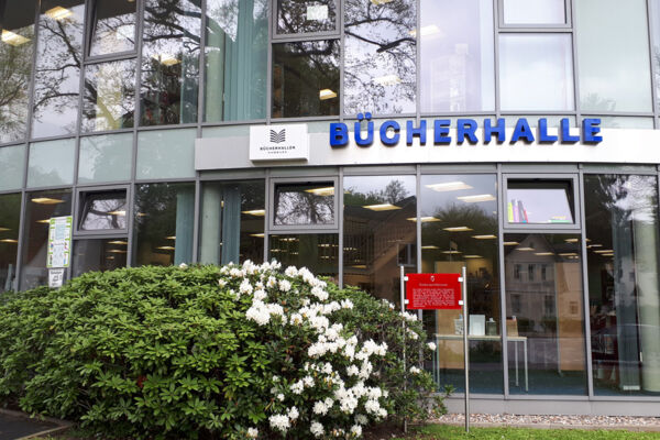 Außenansicht Bücherhalle Rahlstedt