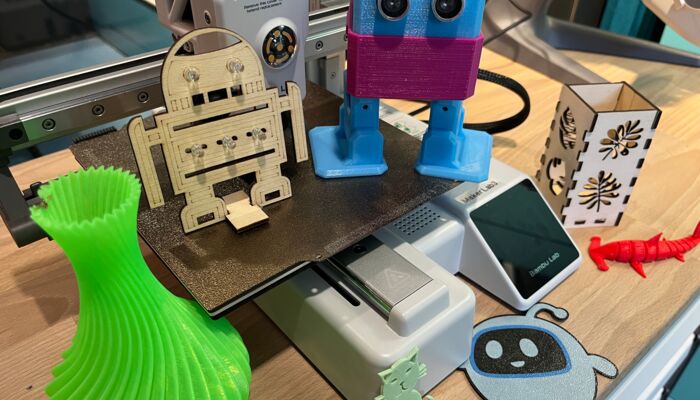 3D Druck: gedruckte Objekte und 3D Drucker im MakerLab