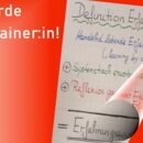 Schriftzug: Werde Seniortrainer:in!