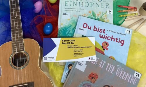 Bücher und Gitarre