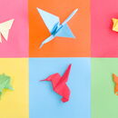 Verschiedene Origami Figuren