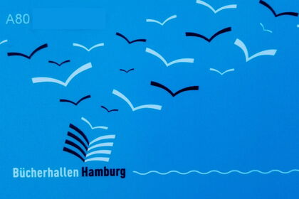 Bücherhallen-Karte der Bücherhallen Hamburg
