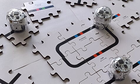Bild mit Ozobot's