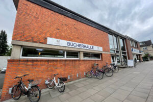Außenansicht Bücherhalle Fuhlsbüttel