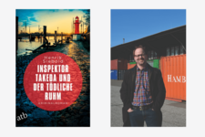 Buchcover und Porträt Henrik Siebold