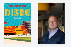 Cover "Disko" und Autorenfoto Till Raether