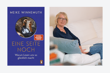 Autorinnen Porträt Meike Winnemuth / Cover "Eine Seite noch"