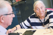 ältere Dame bei Silber & Smart