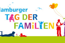 bunter Schriftzug Hamburger Tag der Familien