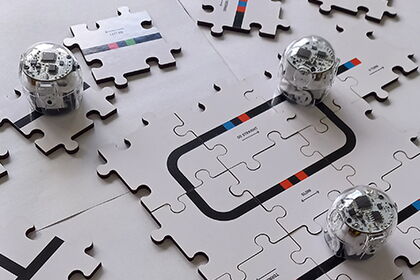 Bild mit Ozobot's
