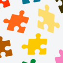 Puzzle bunt Grafik