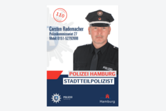 Plakat Stadtteilpolizist Eidelstedt