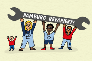 Logo Hamburg repariert