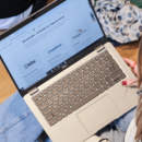 eBuecherhalle auf Laptop