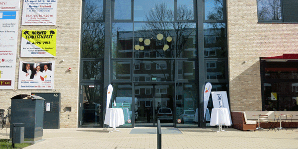 Stadtteilhaus Horner Freiheit am Eröffnungstag