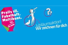 Illustration zur Jubiläumsaktion