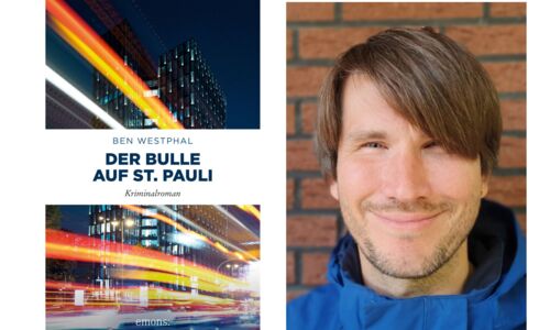 Buchcover "Der Bulle auf ST. Pauli" und Foto von "Ben Westphal"