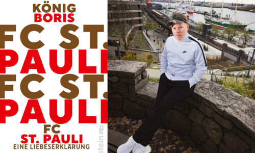 Buchcover "FC St. Pauli eine Liebeserklärung" und Autorenfoto