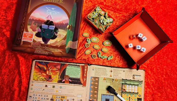 Foto vom Brettspiel "Der Hobbit hin und zurück"