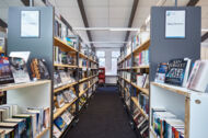 Medien in der bücherhalle Kirchdorf
