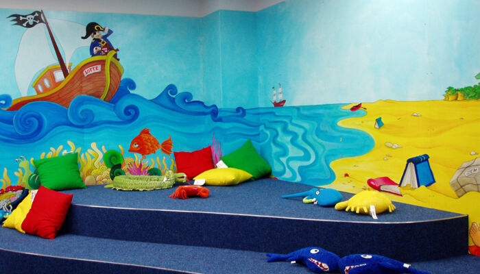 Kibi in der Bücherhalle Rahlstedt