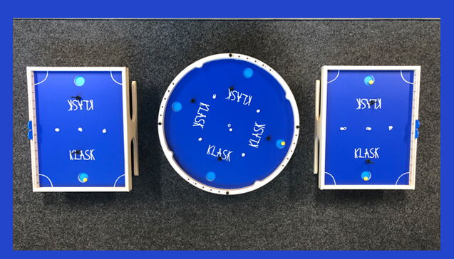 Klask Spiel