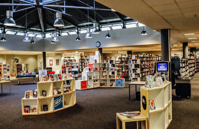Zeitschriften-Ecke in der Bücherhalle Harburg