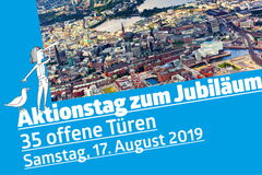 Hamburg-Bild und Ankündigung Aktionstag