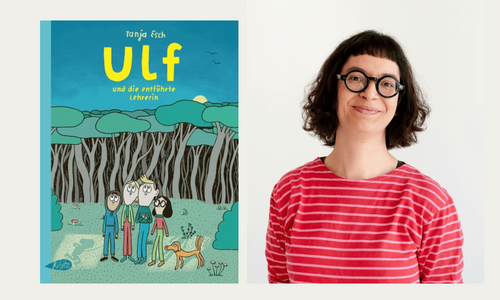 Buchcover und Portrait Tanja Esch