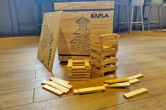 Stapel Kapla Bausteine