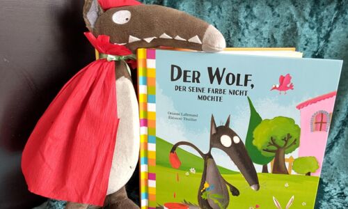 Buchcover "Der Wolf der seine Farbe nicht mochte"