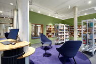 Innenansicht Bücherhalle Bergedorf