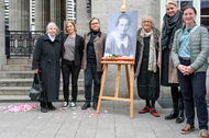 Einweihung Stolperstein für Hedda Guradze
