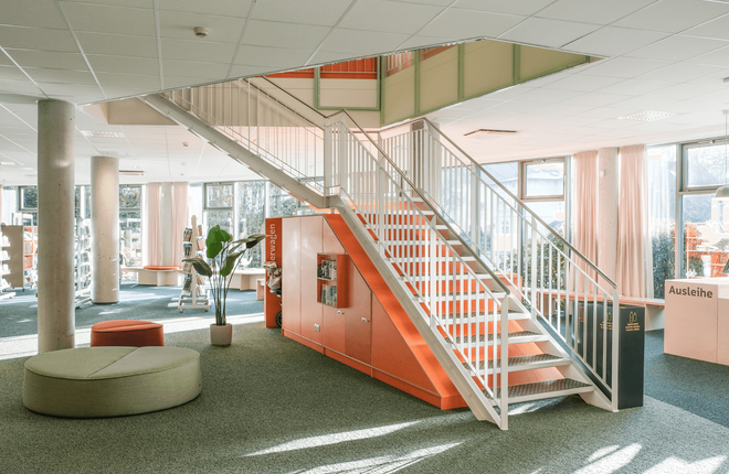 Aussenansicht Bücherhalle Rahlstedt
