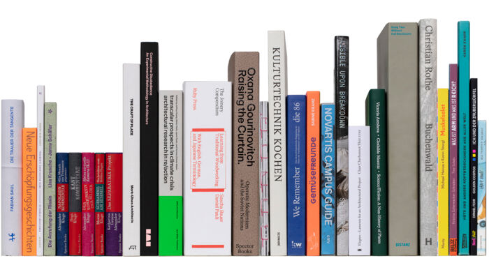 Ansicht der buchrücken der prämierten Buchtitel